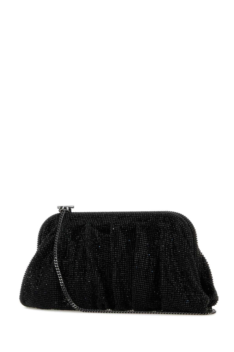 Benedetta Bruzziches Grande Clutch — Black