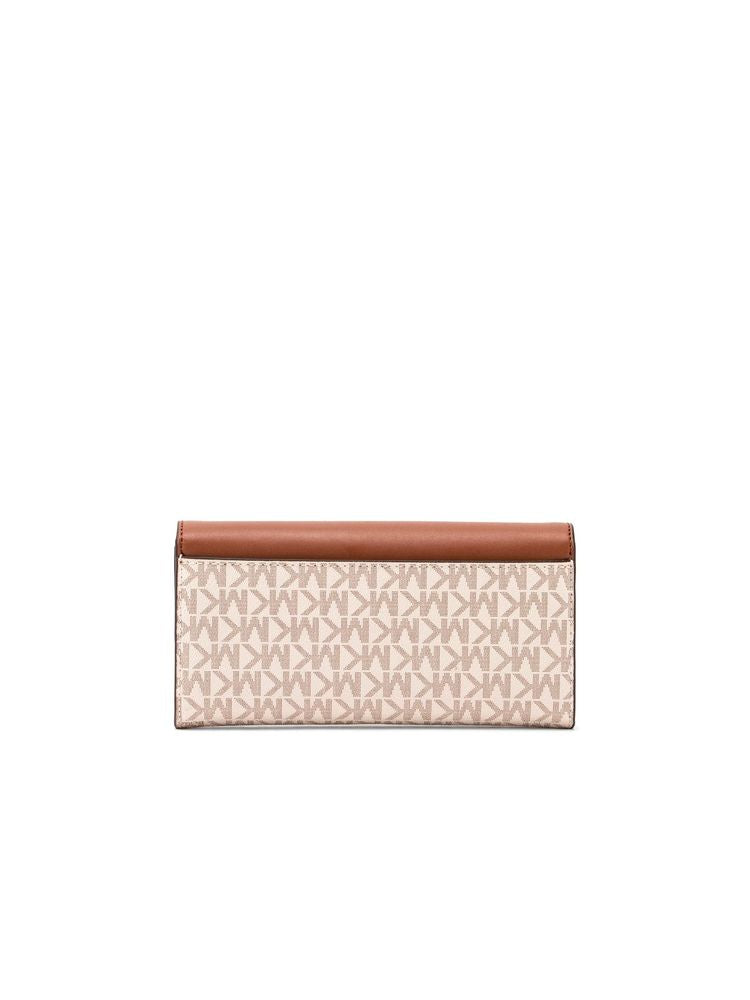 Michael Kors Jet Set Wallet — Beige Polyurethane