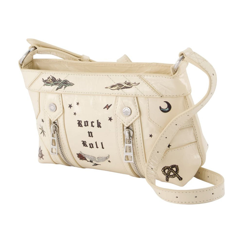 Zadig & Voltaire Crossbody Bag — White Cowhide