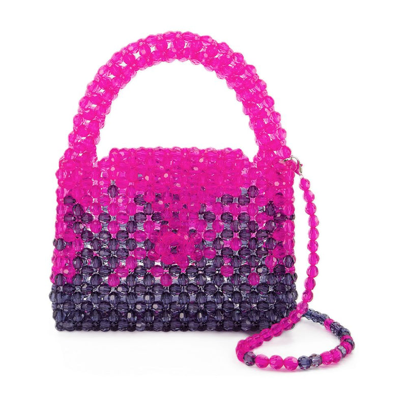 Germanier Beaded Hobo Bag — Pink Others