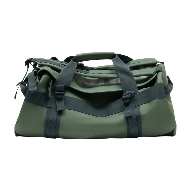 Rains Water-Resistant Synthetic Backpack — Green