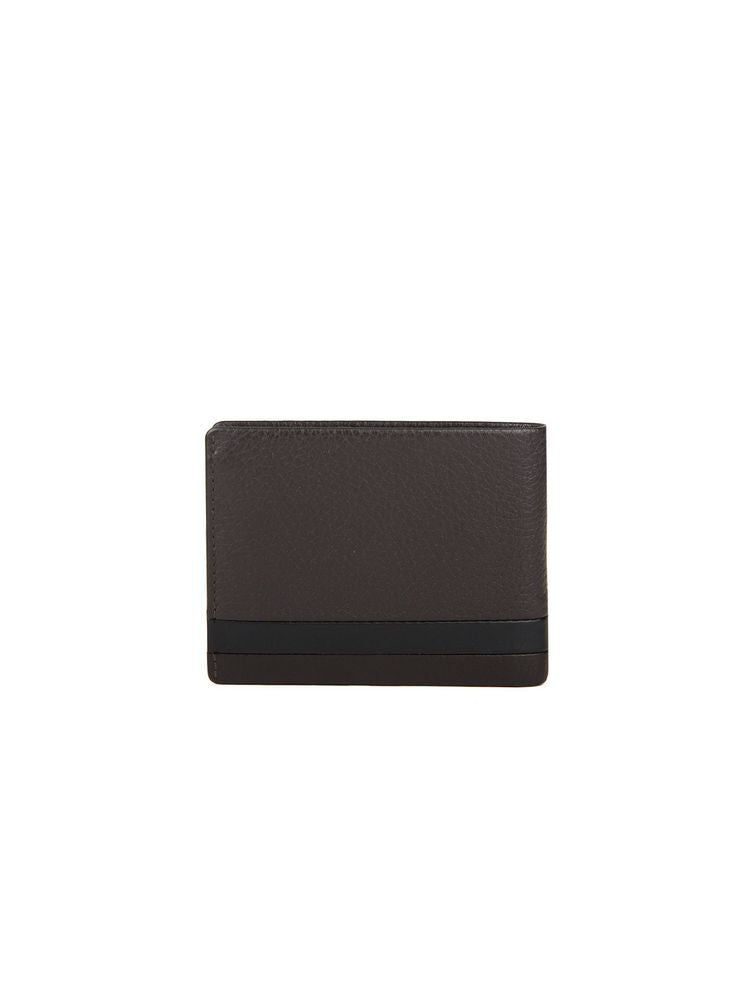 Momo Design Bifold Leather Wallet — Coffee-Black Coffee/black Polyurethane