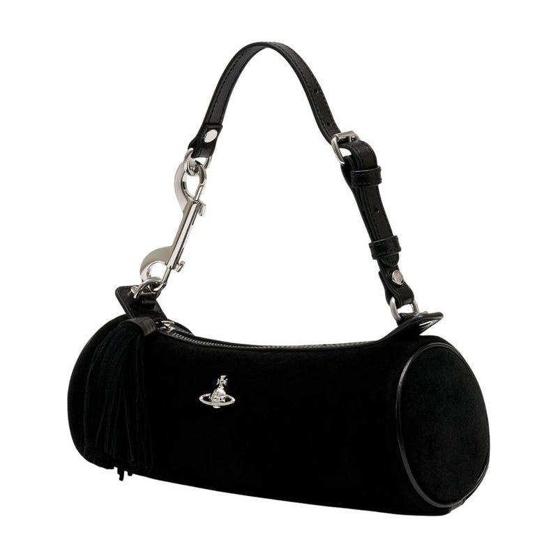 Vivienne Westwood Calfskin Shoulder Bag — Black