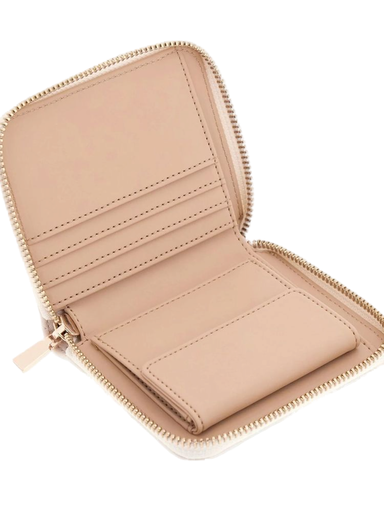 Guess Maxine Wallet — White Polyurethane