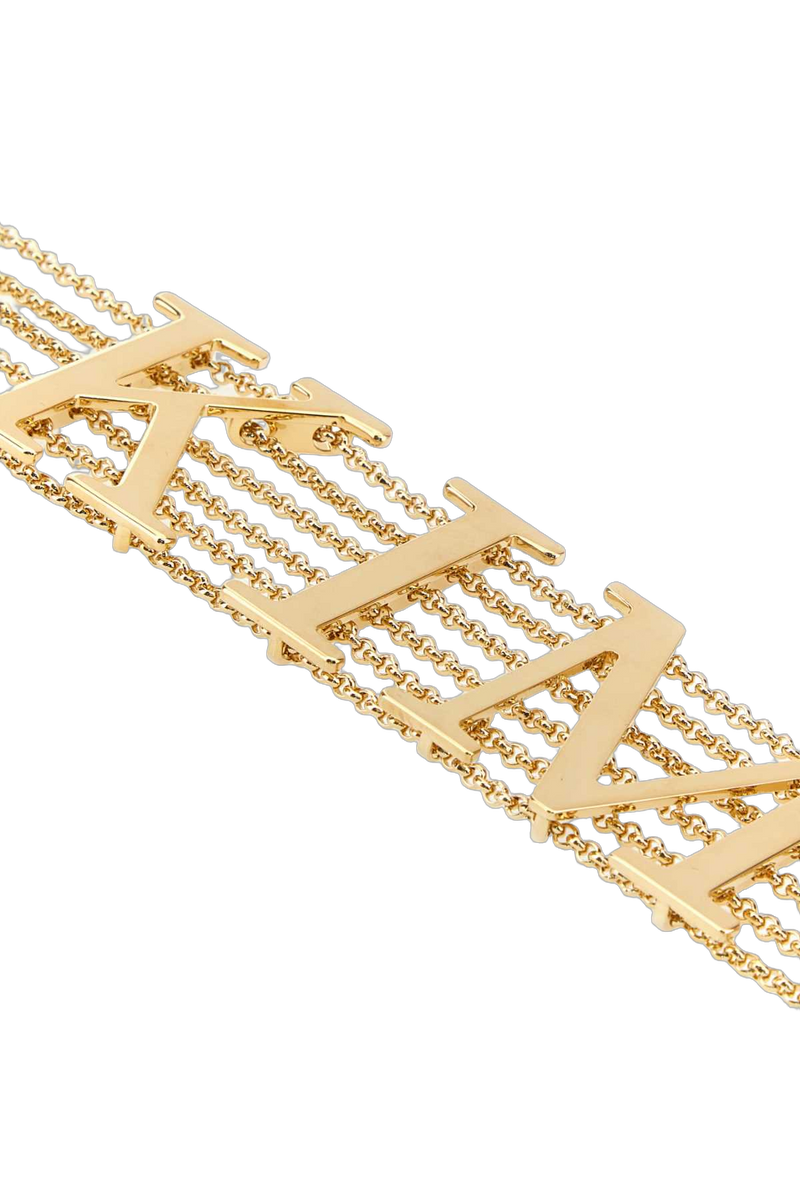 Dolce & Gabbana Logo-Chain Link Necklace — Gold Necklaces