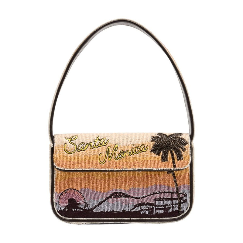 Staud Tommy Shoulder Bag — Beige Other