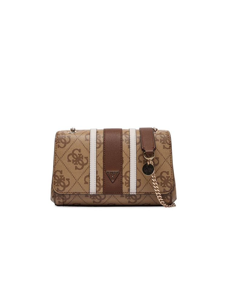 Guess Crossbody Bag — Brown Polyurethane