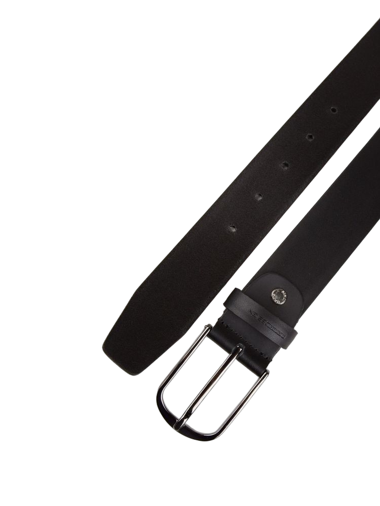 Momo Design Genuine Leather Belt — Black
