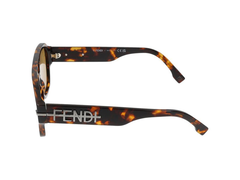 Maison Fendi Fe40130i Tortoiseshell Acetate Sunglasses — Standard