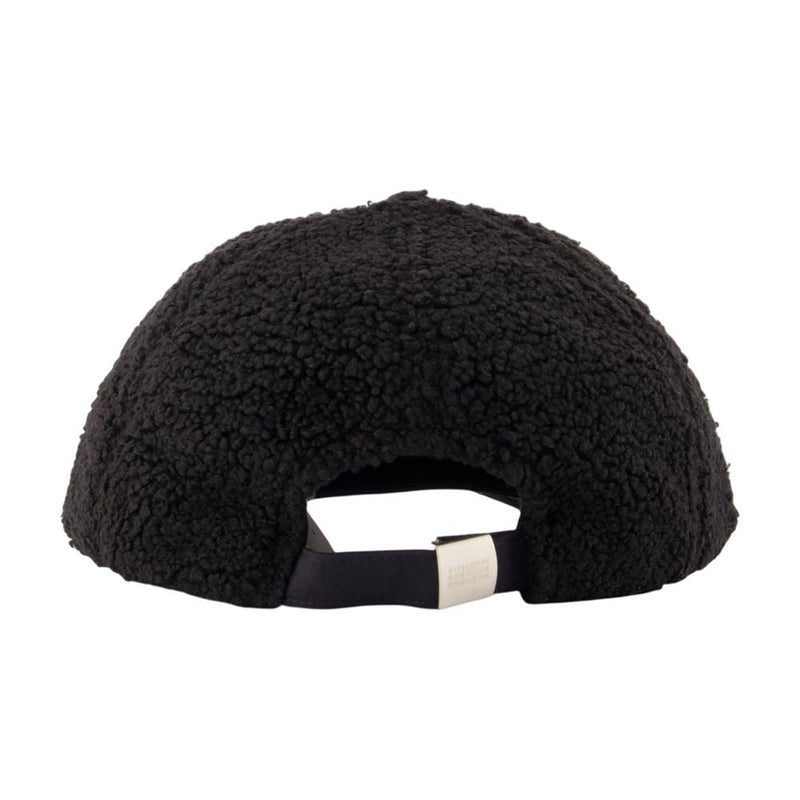 Mm6 Maison Margiela S52tc0072-M13319-900 Baseball Cap — Black Synthetic Caps