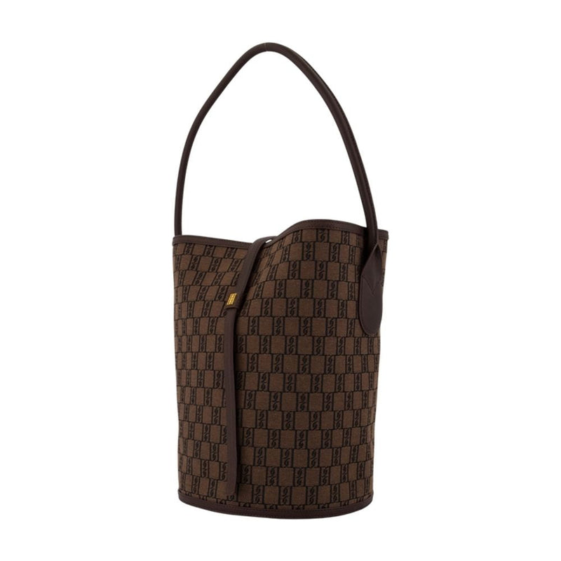 By Malene Birger Maryllon Shoulder Bag — Brown Cotton