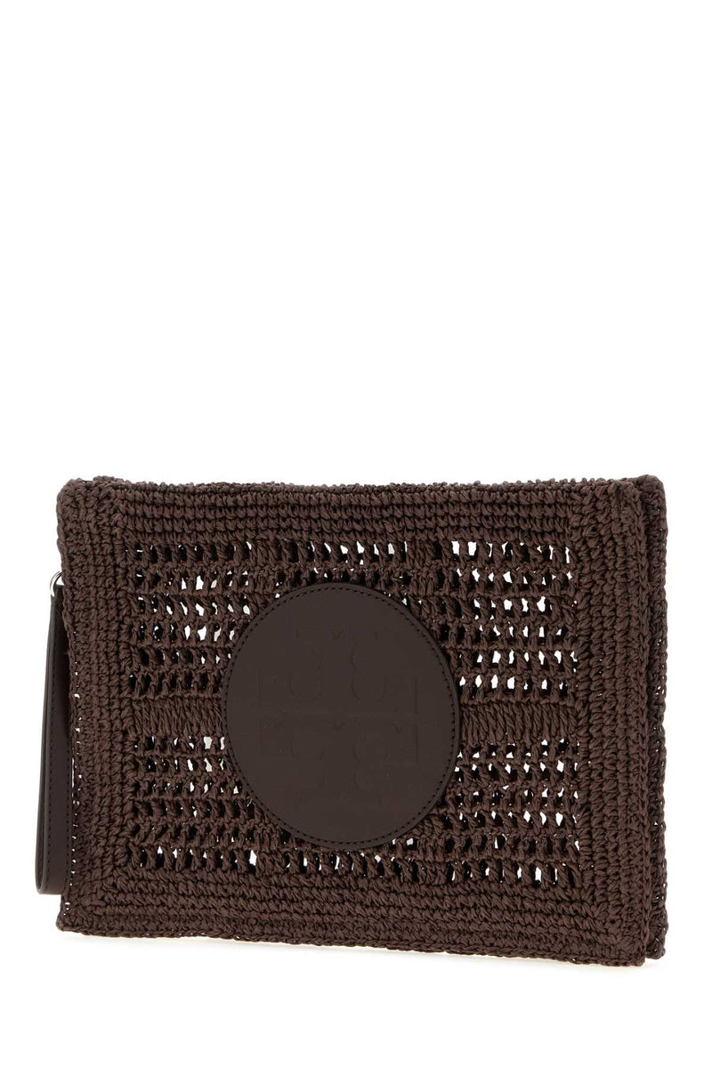 Tory Burch Ella Wallet — Brown