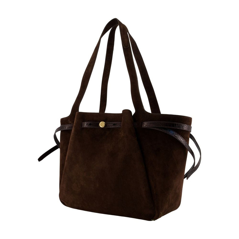 Tory Burch Tote Bag — Brown Calfskin