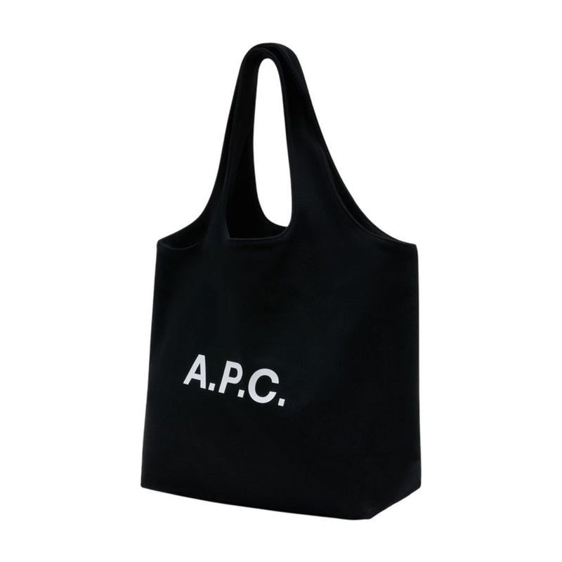 A.p.c. Ninon Tote Bag — Black Wool