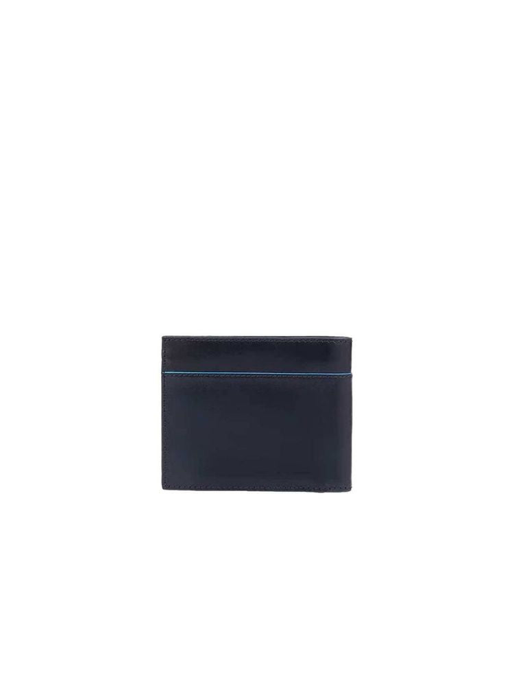 Piquadro B2 Revamp Wallet — Blue Leather