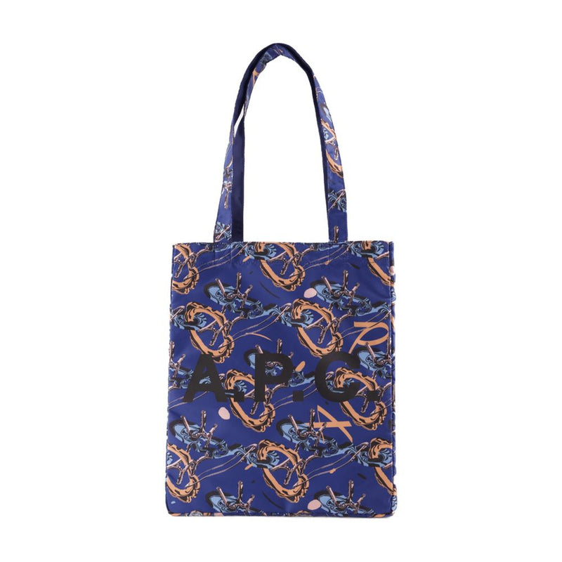 A.p.c. Lou Tote Bag — Navy Synthetic