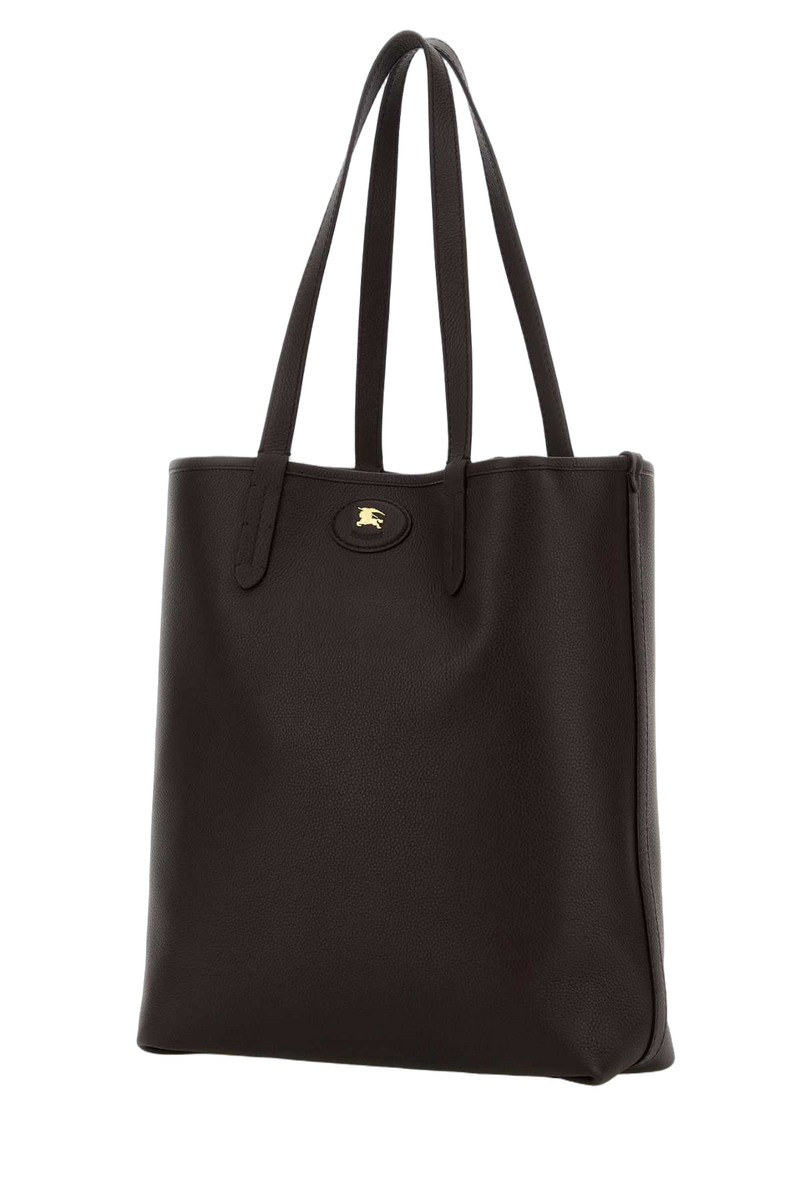 Burberry Leather Tote Bag — Brown