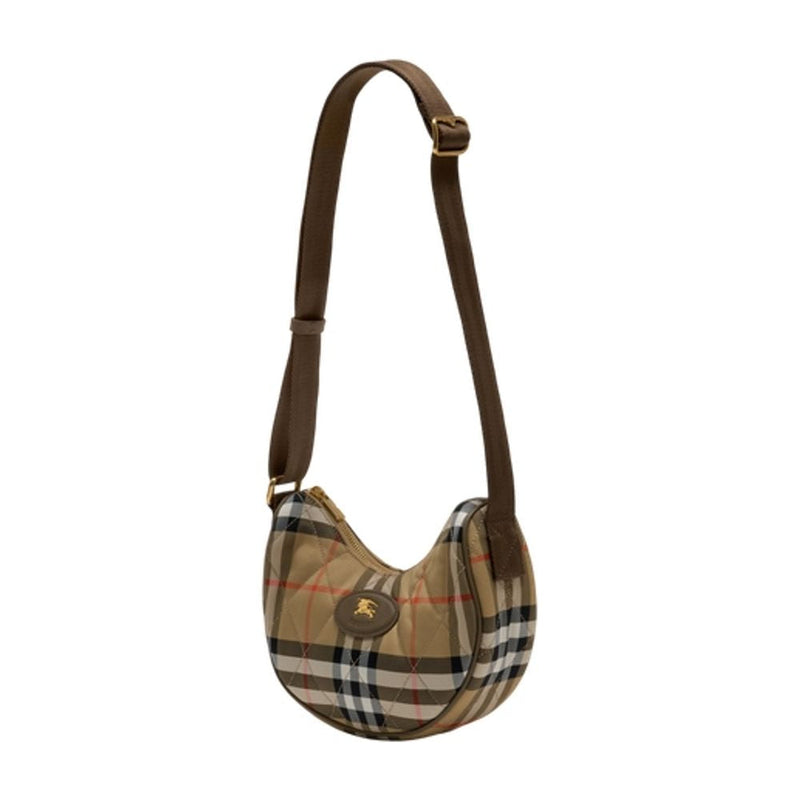 Burberry Crossbody Bag — Beige Synthetic