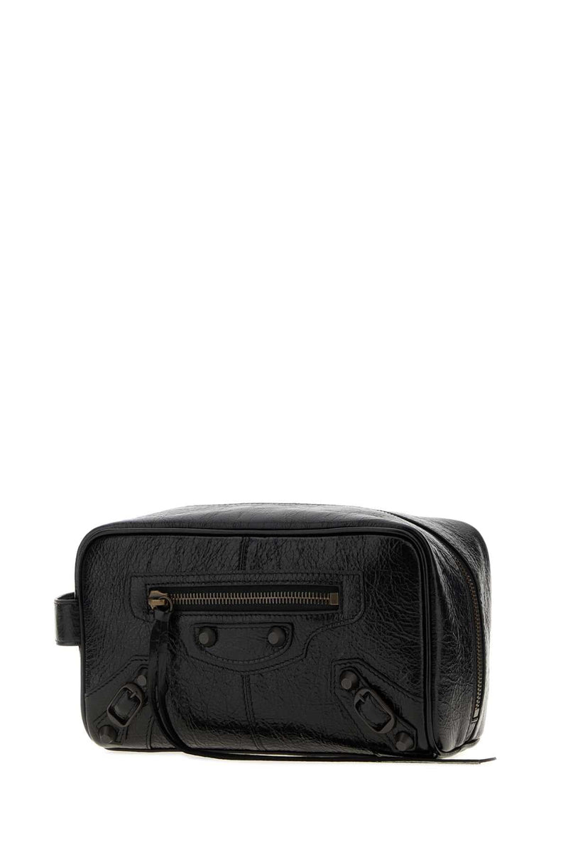 Balenciaga Le City Travel Wallet — Black