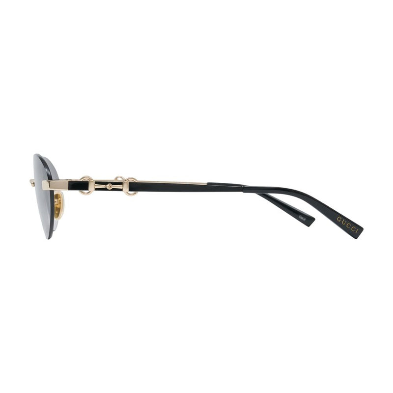 Gucci Gg2051s-001 Rimless Metal Sunglasses — Gold