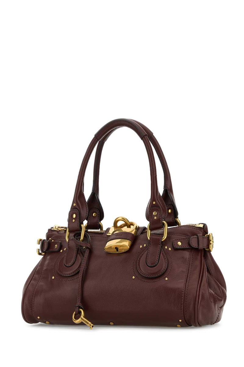 Chloé Paddington Shoulder Bag — Brown