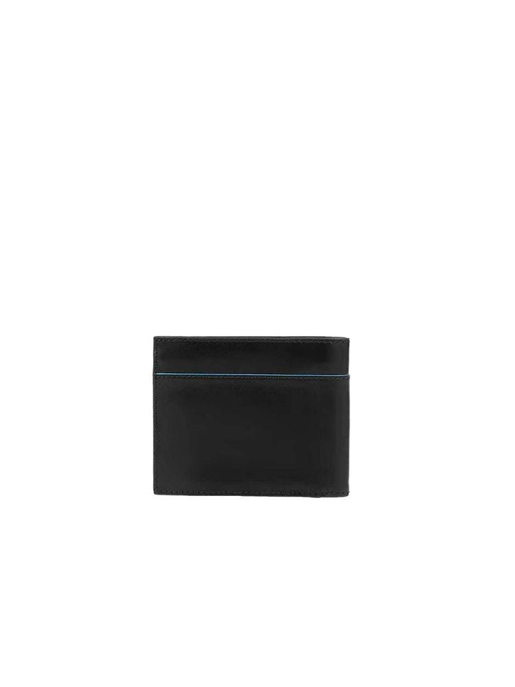 Piquadro B2 Revamp Wallet — Black Leather