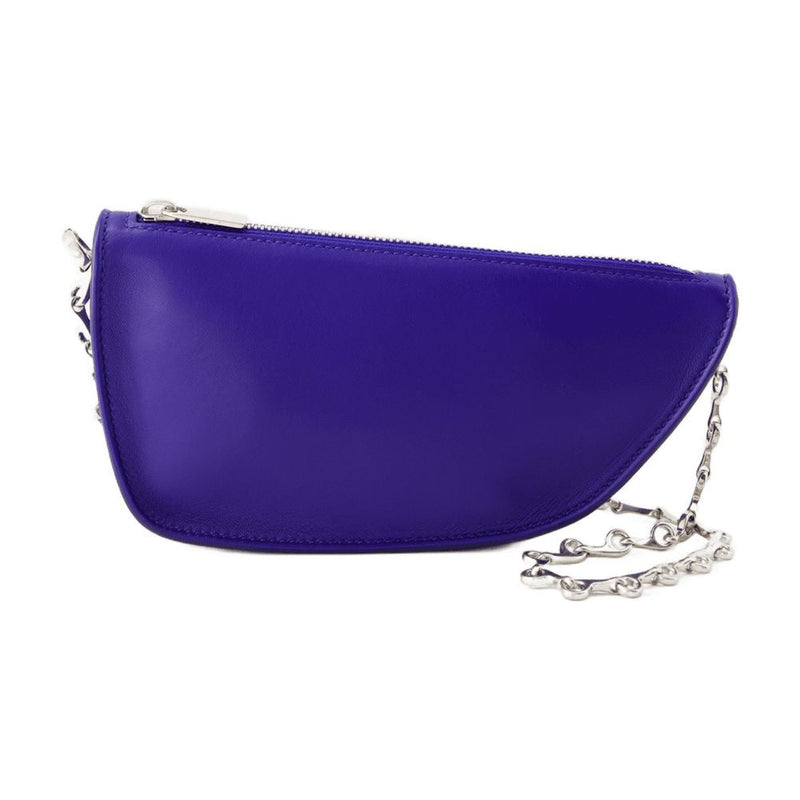 Burberry Clutch — Blue Lambskin