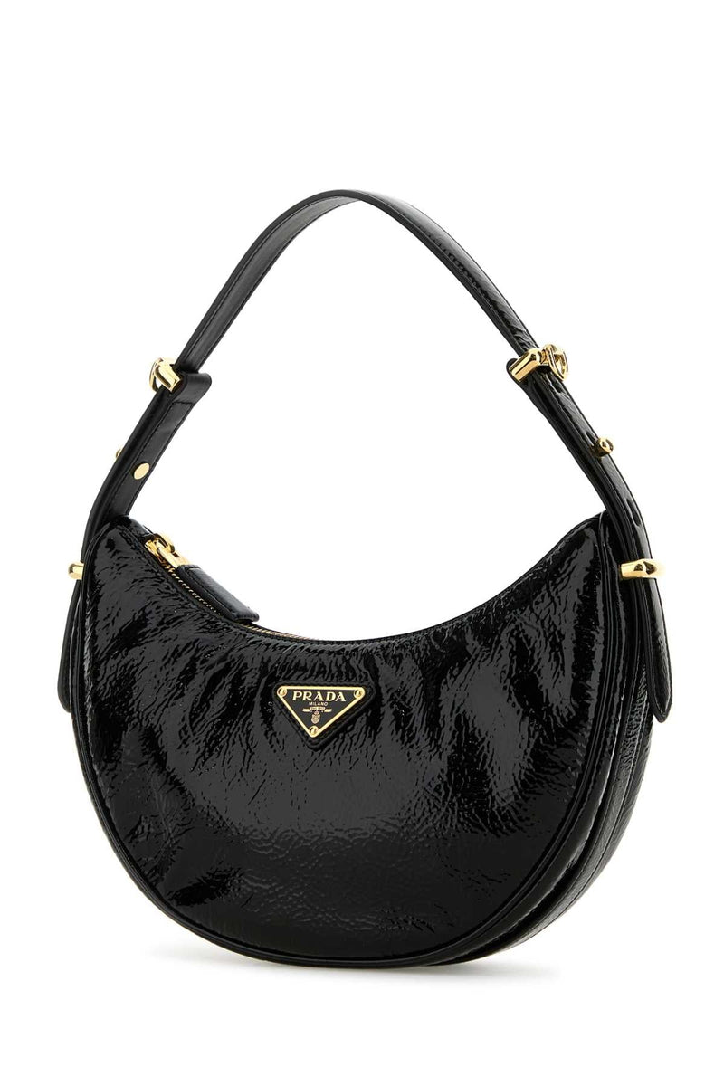 Prada Arquè Shoulder Bag — Black