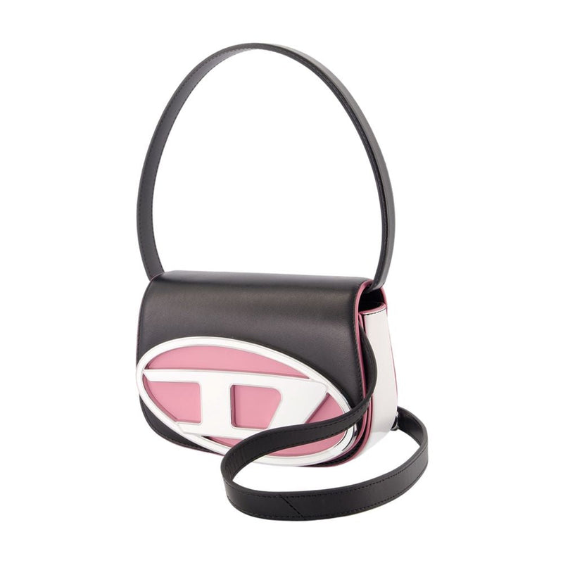 Diesel Shoulder Bag — Black Cowhide