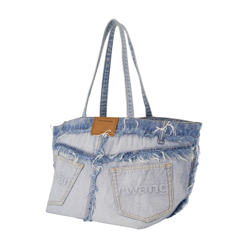 Alexander Wang Tote Bag — Blue Cotton