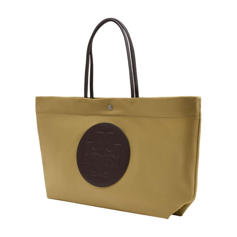 Tory Burch Ella Twist Tote Bag — Beige Synthetic