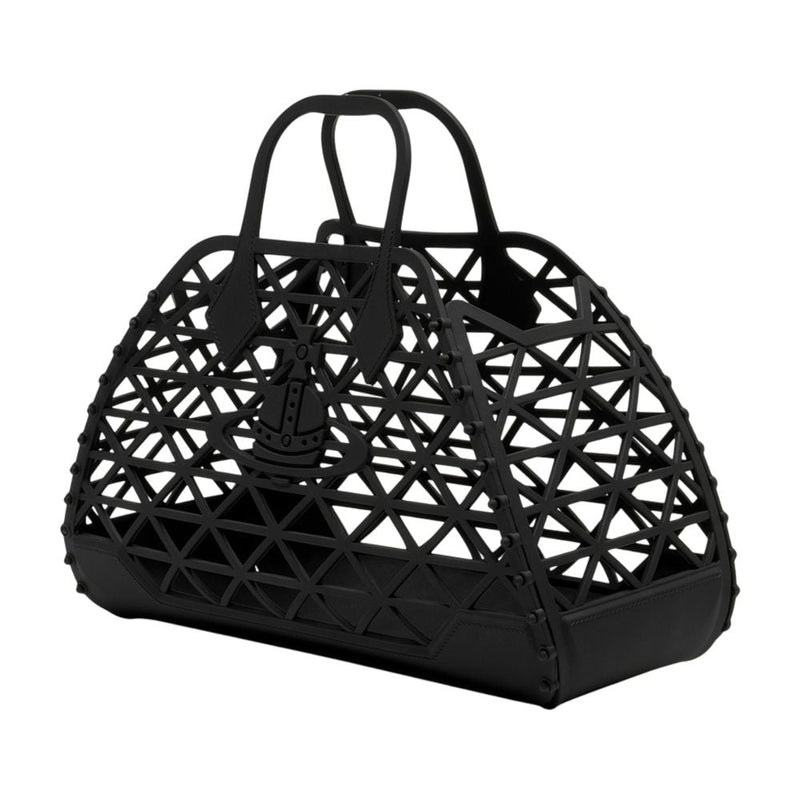 Vivienne Westwood Top Handle Bag — Black Synthetic