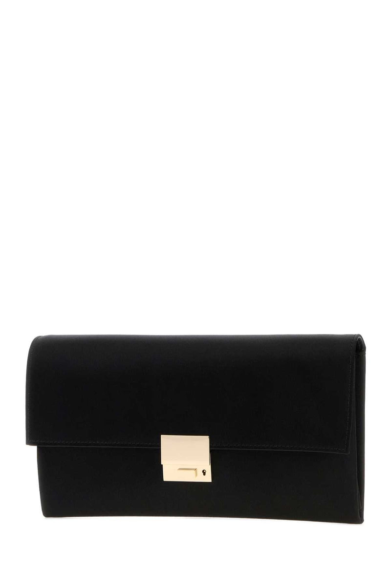 Tom Ford Fabric Clutch Wallet — Black