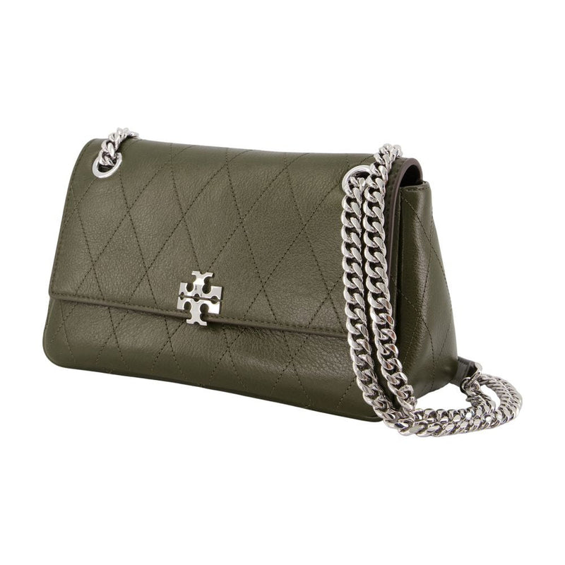 Tory Burch Shoulder Bag — Khaki Calfskin