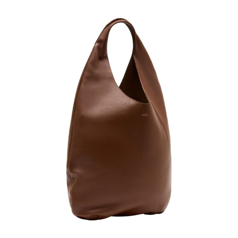 A.p.c. Le Neige Shoulder Bag — Brown Cowhide
