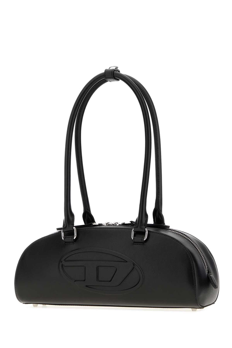 Diesel Dome Shoulder Bag — Black