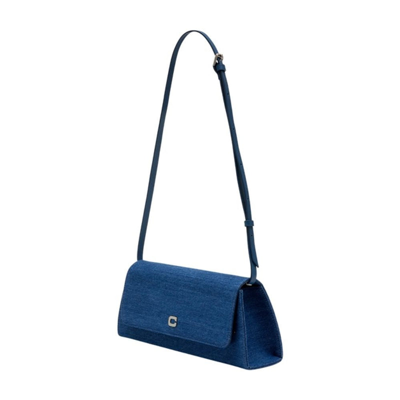 Carel Madeleine Crossbody Bag — Blue Cotton