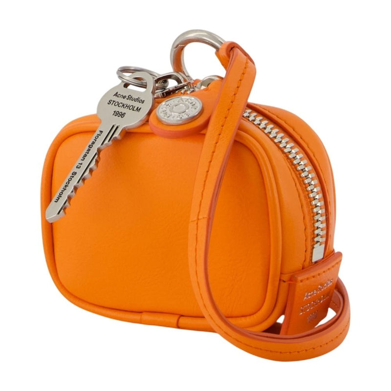 Acne Studios Shoulder Bag — Orange Calfskin