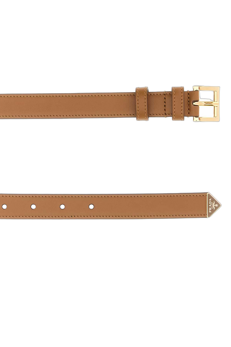 Prada Belt — Brown Calf Leather