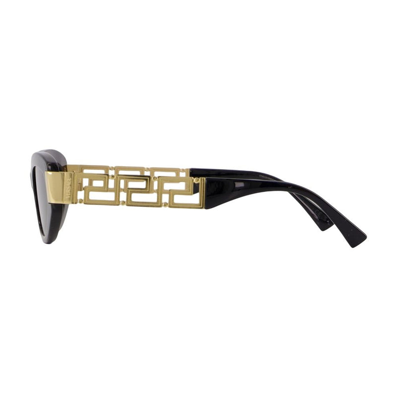 Versace 0ve4501 Acetate Cat-Eye Sunglasses — Black