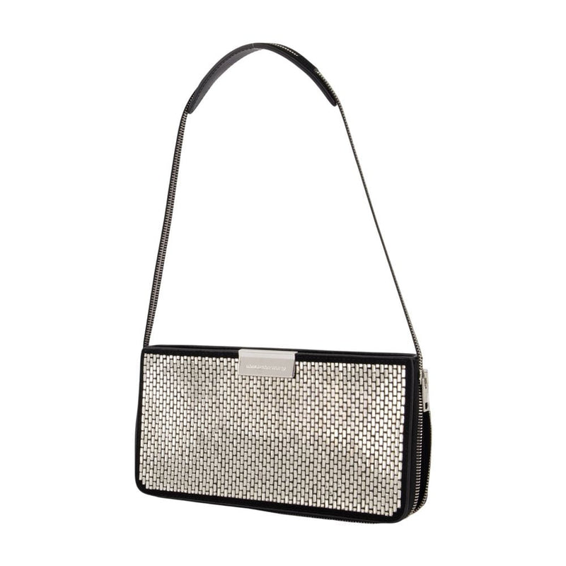 Alexander Wang Siren Shoulder Bag — Black Cowhide