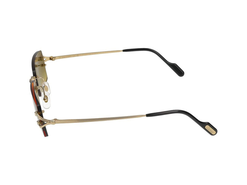 Cartier Ct0550s Sunglasses — Gold Metal