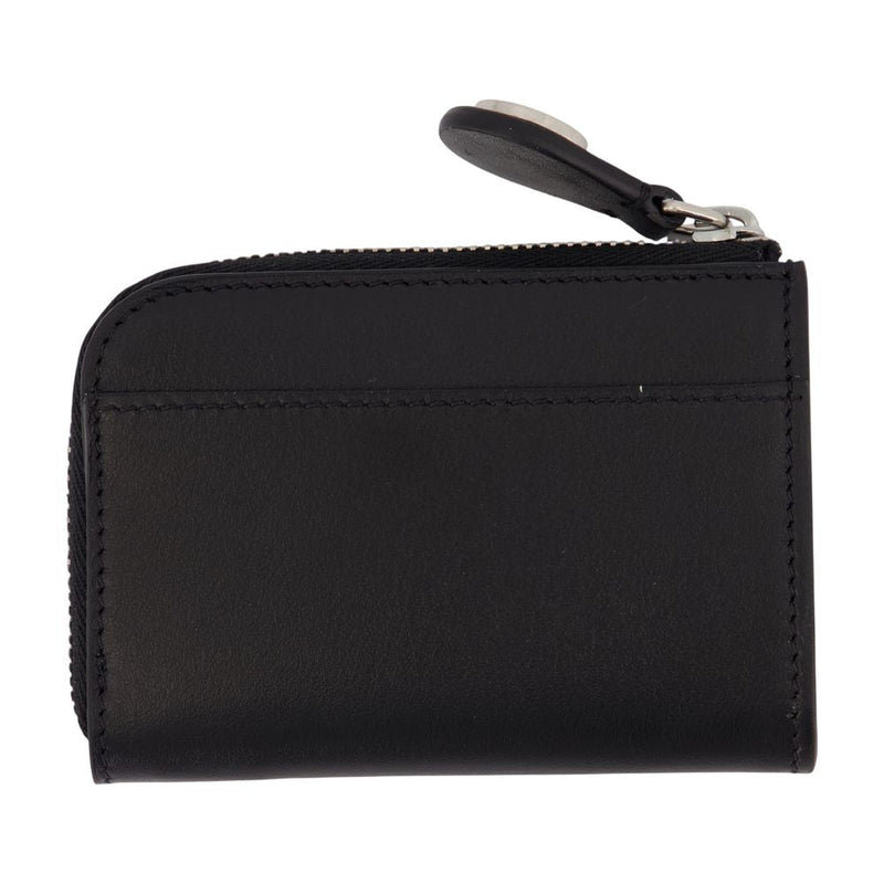 Acne Studios Printed Calfskin Wallet — Black Accessories /