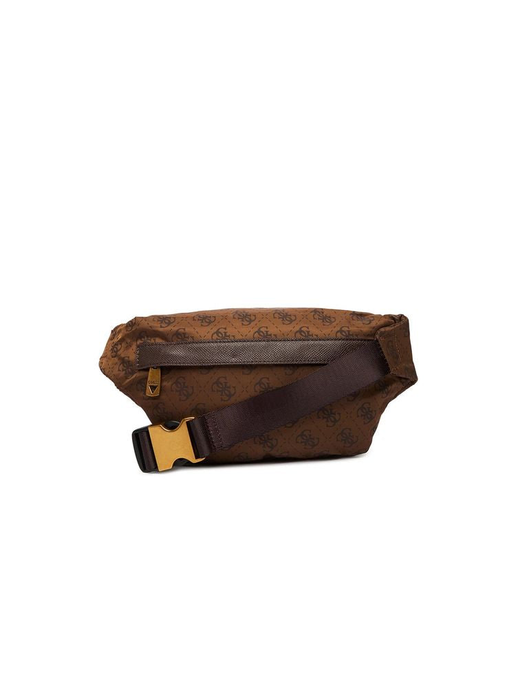Guess Berlin Belt Bag — Brown Polyester