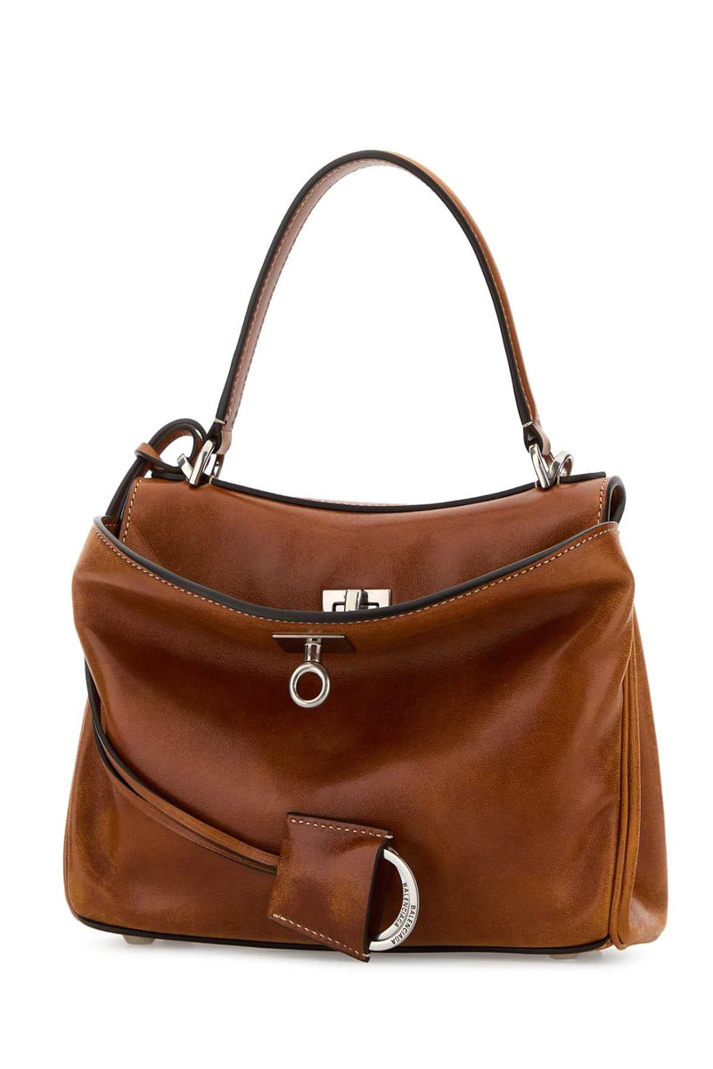 Balenciaga Handle Top Bag — Brown