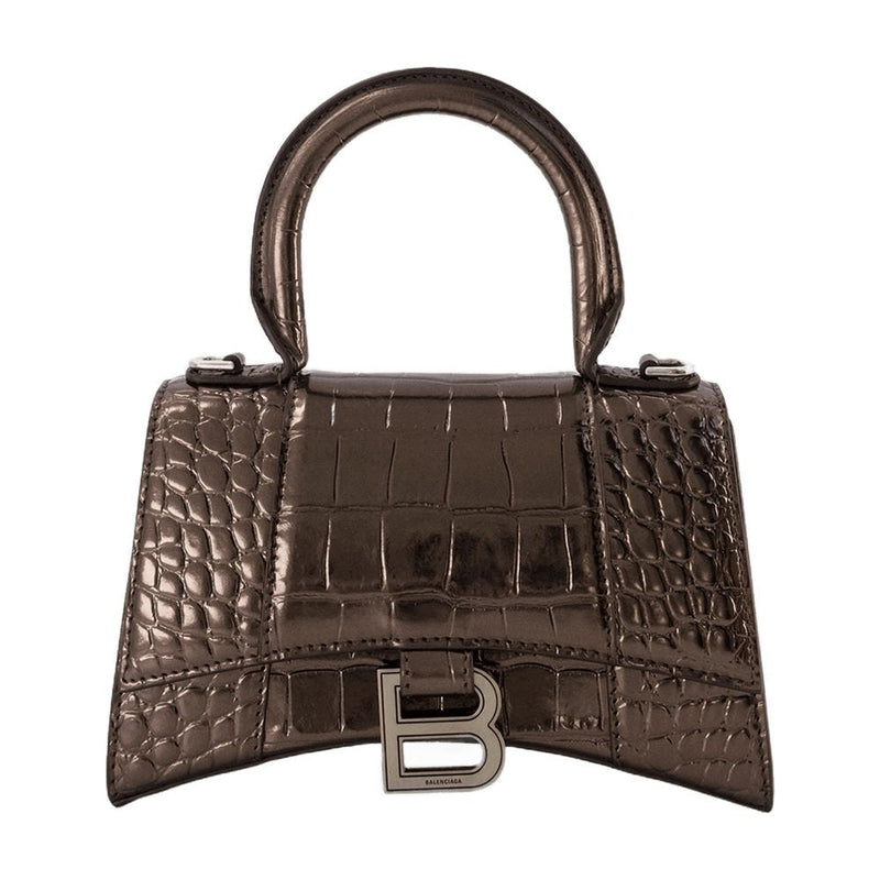Balenciaga Top Handle Bag — Bronze Calfskin