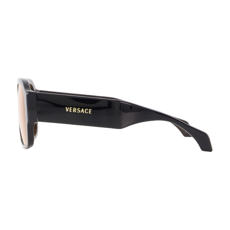 Versace 0ve4508u Acetate Logo Sunglasses — Black