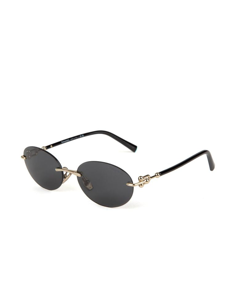 Tiffany Tf3104d Sunglasses — Gold Metal