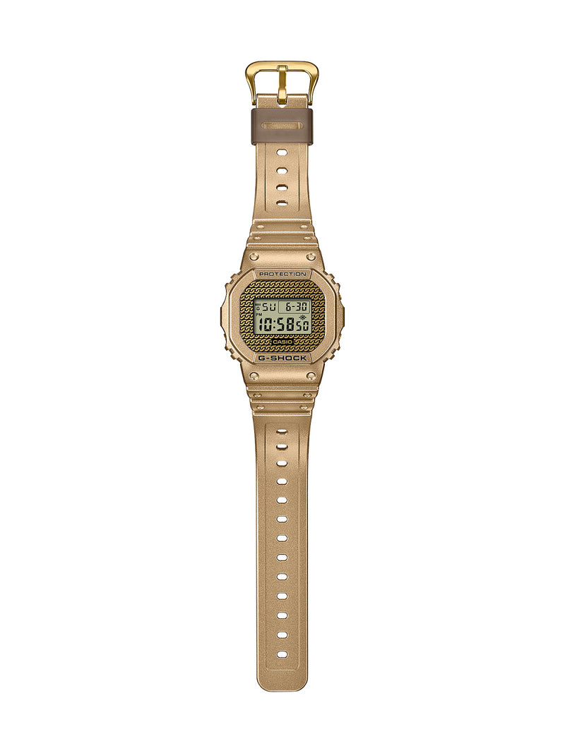 Casio Digital Quartz Watch — Gold Resin (gum) Watches