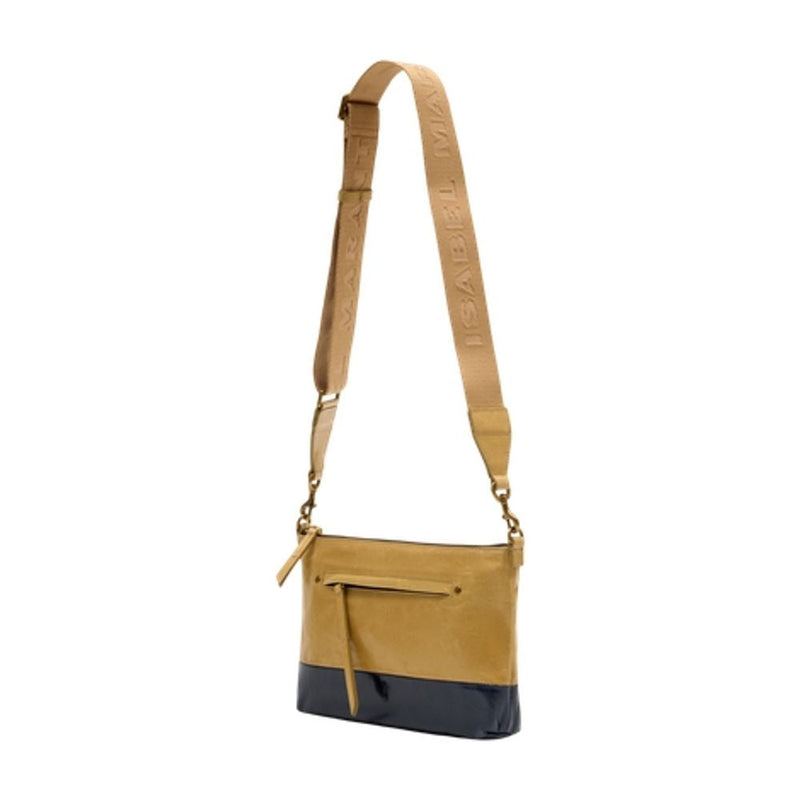 Isabel Marant Nessah Crossbody Bag — Multicolor Cowhide